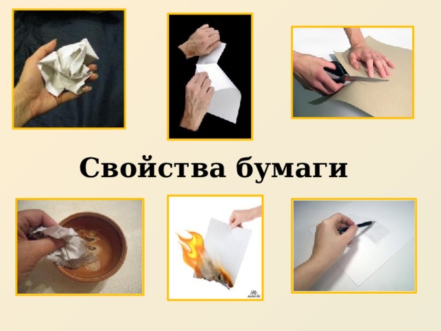 Свойства бумаги 