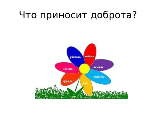 Что приносит доброта? 