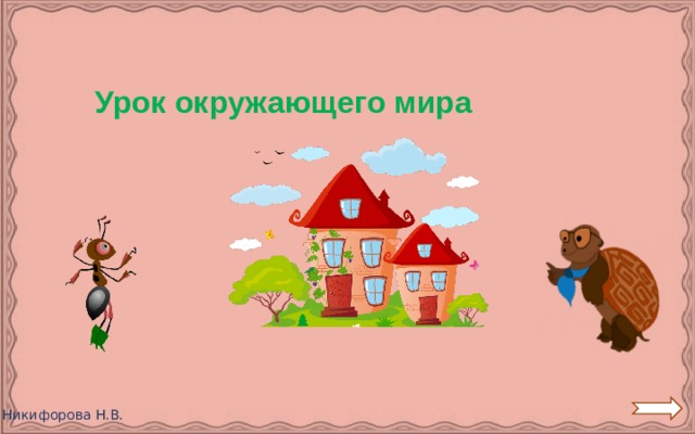 Урок окружающего мира 