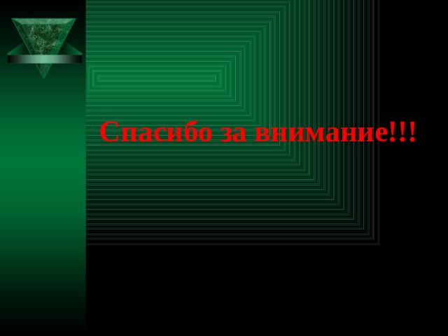 Спасибо за внимание!!! 