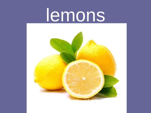 lemons 