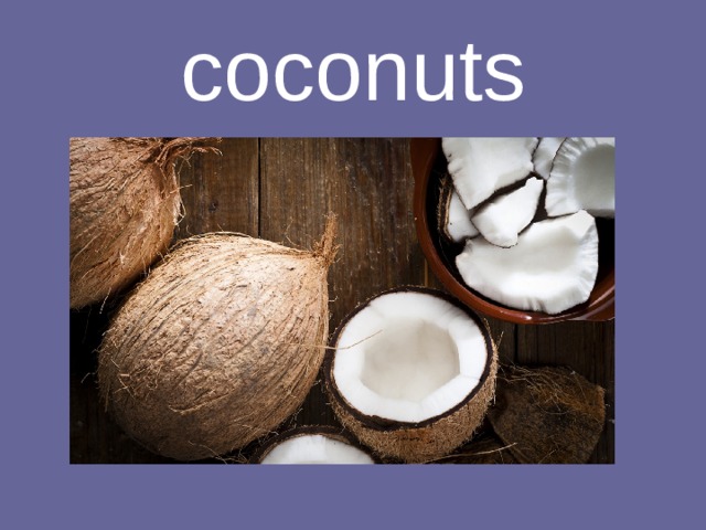 coconuts 