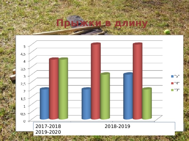   Прыжки в длину      2017-2018 2018-2019 2019-2020  
