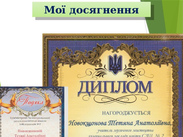 Мої досягнення 