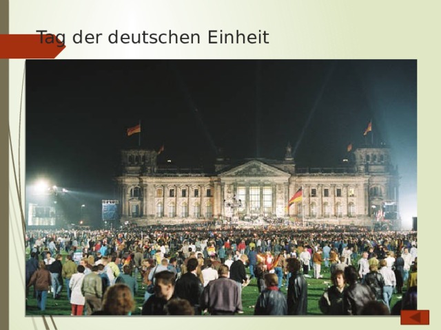 Tag der deutschen Einheit   