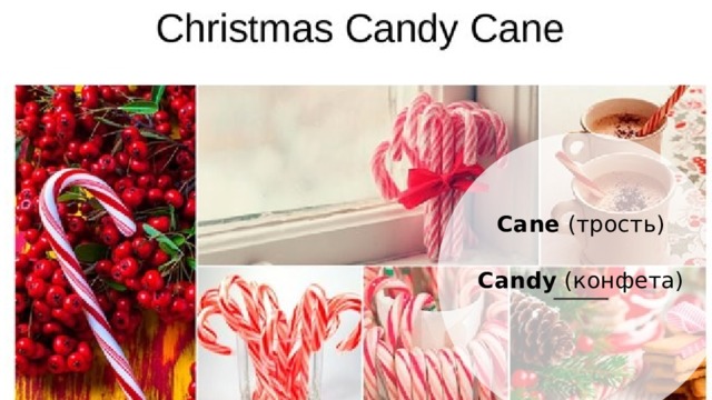 Cane (трость)   Candy (конфета) 