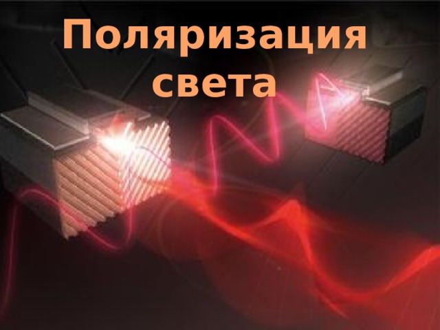 Поляризация света 
