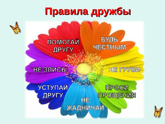 Правила дружбы 