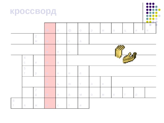 кроссворд 1 д 2 м е 4 с а 3 в ф 5 т и с р л е с о а с 8 т а р е 6 н я м н 7 д и ж и ь а н ю е е ц а с т и о т м я н о и м е т р 