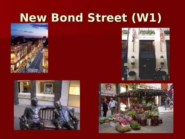 New Bond Street (W1)  