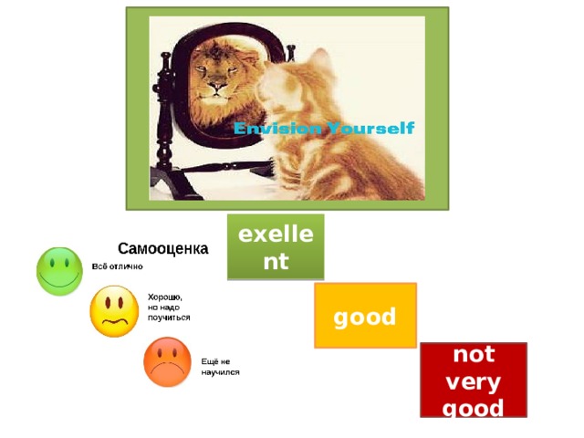 exellent good not very good 
