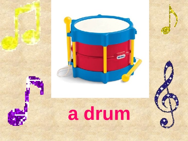 a drum 