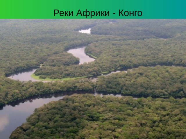 Реки Африки - Конго 