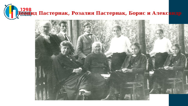 Леонид Пастернак, Розалия Пастернак, Борис и Александр 