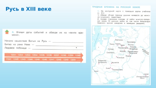 Русь в XIII веке 