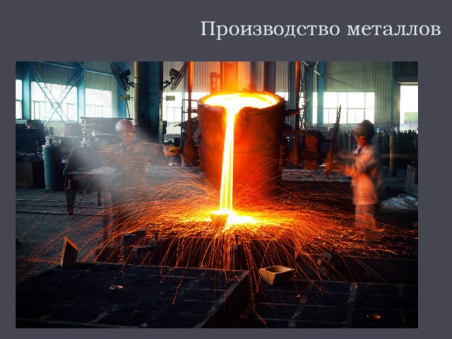 Производство металлов 