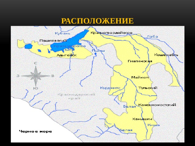 Расположение 
