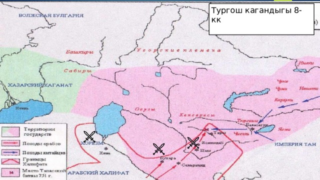 Тургош кагандыгы 8-кк 