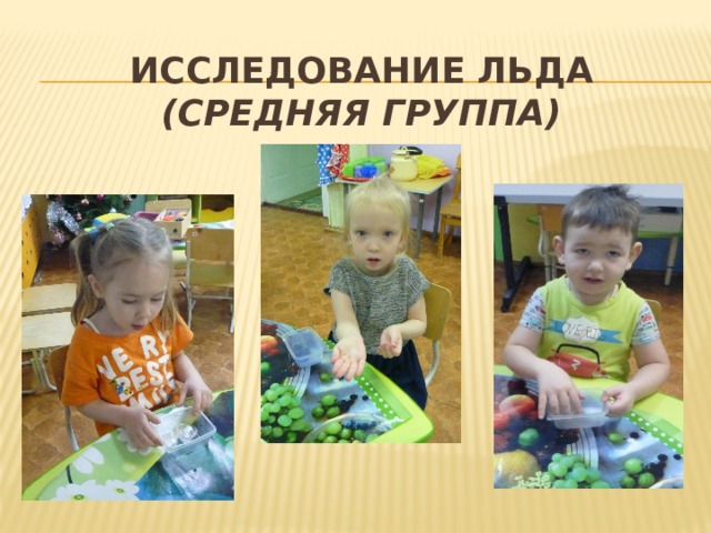 Исследование ЛЬДА  (средняя группа) 