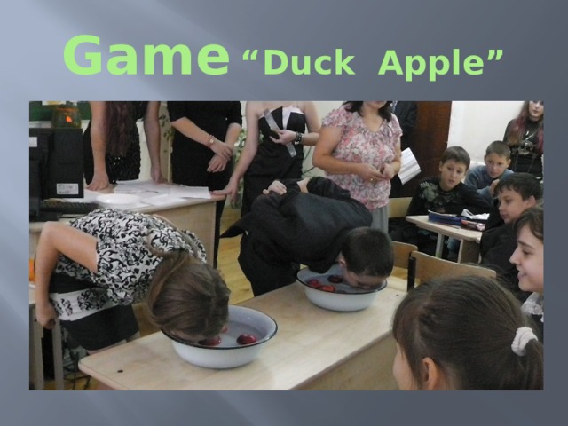 Game  “Duck Apple”  