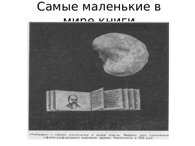 Самые маленькие в мире книги 