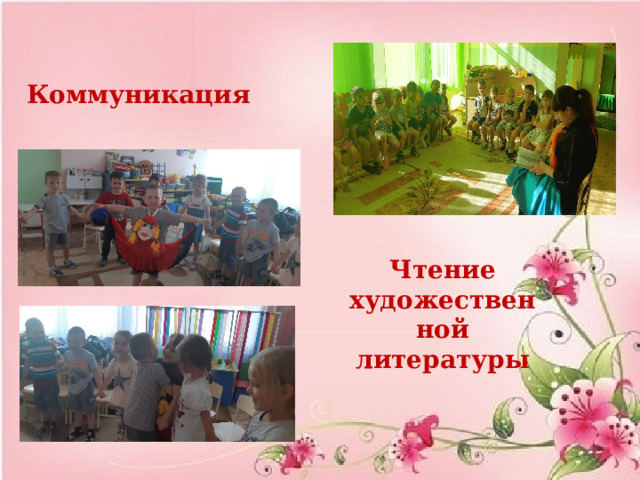      Коммуникация Чтение художественной литературы 