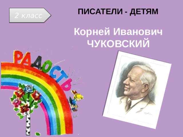 Писатели - детям 2 класс Корней Иванович ЧУКОВСКИЙ 