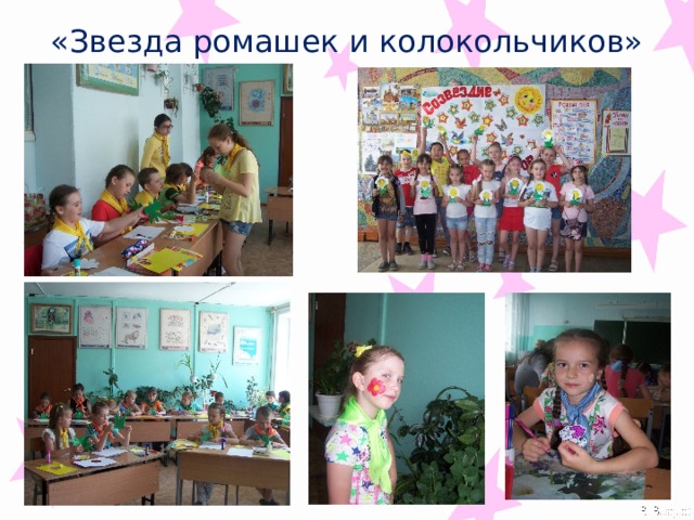 «Звезда ромашек и колокольчиков» 