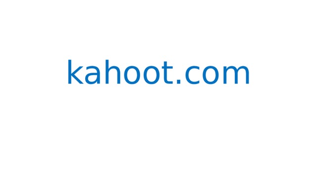 kahoot.com 