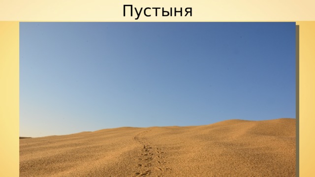 Пустыня 