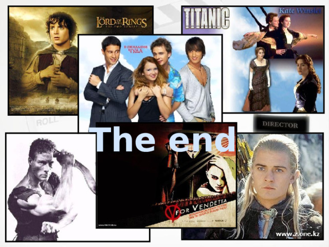 The end . 