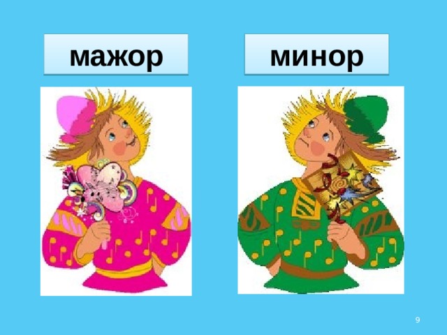 мажор минор  
