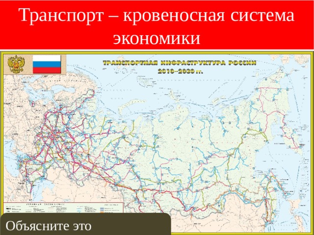 Транспорт – кровеносная система экономики Объясните это выражение? 