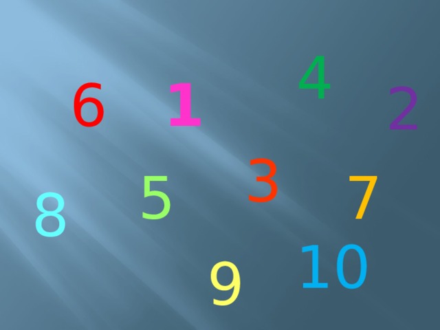 4 1 6 2 3 5 7 8 10 9 