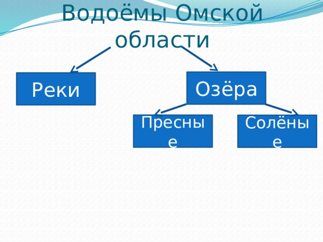 Водоёмы Омской области Озёра Реки Пресные Солёные 