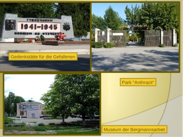 Gedenkstätte für die Gefallenen Park 