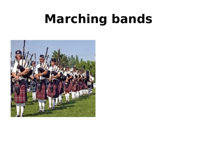 Marching  bands 