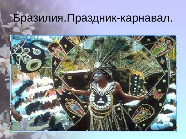 Бразилия.Праздник-карнавал. 