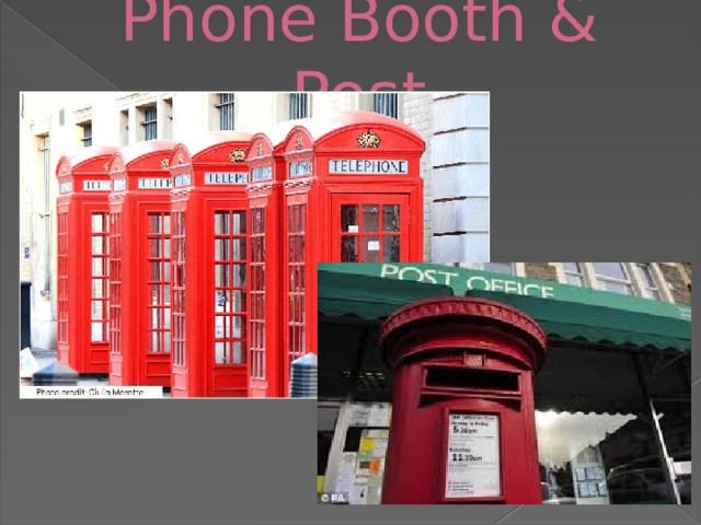 Phone Booth & Post 