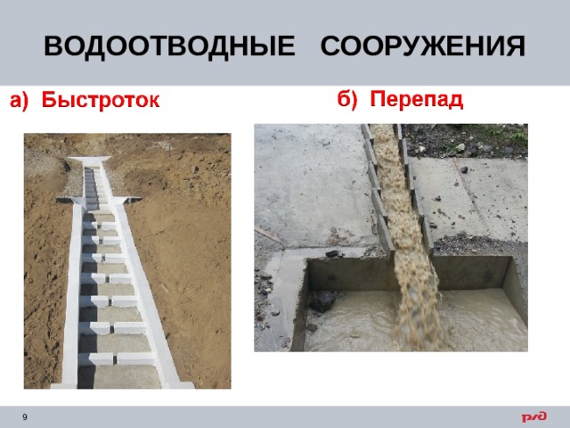 ВОДООТВОДНЫЕ СООРУЖЕНИЯ 