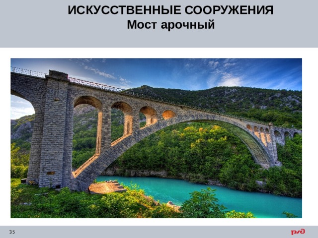 ИСКУССТВЕННЫЕ СООРУЖЕНИЯ Мост арочный 