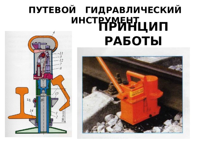 ПУТЕВОЙ ГИДРАВЛИЧЕСКИЙ ИНСТРУМЕНТ ПРИНЦИП РАБОТЫ ДОМКРАТА 