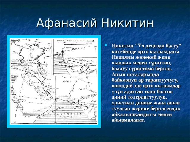 Афанасий Никитин Никитин 