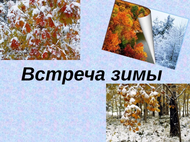 Встреча зимы 