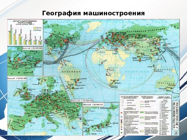 География машиностроения 