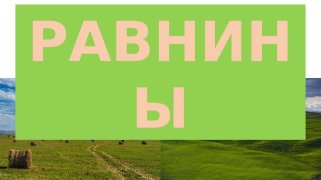 РАВНИНЫ 