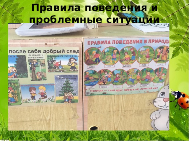 Правила поведения и проблемные ситуации 