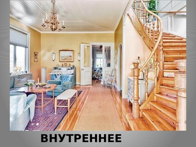  ВНУТРЕННЕЕ СТРОЕНИЕ 