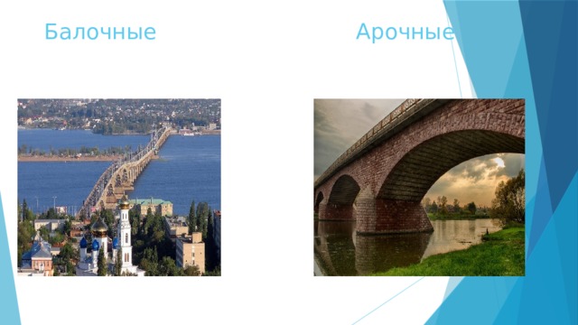 Балочные Арочные 