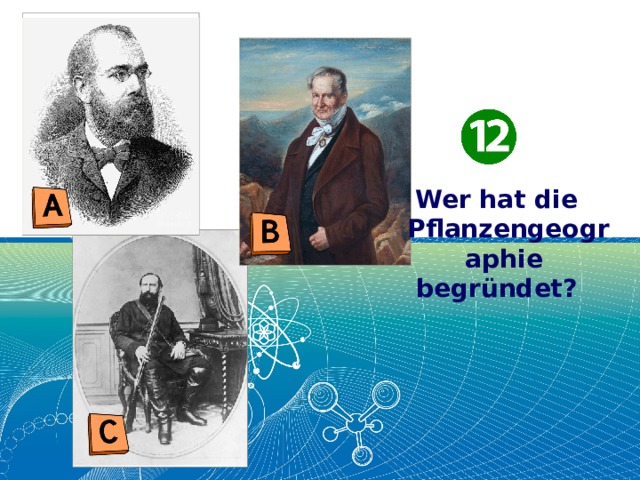Wer hat die Pflanzengeographie begründet? 